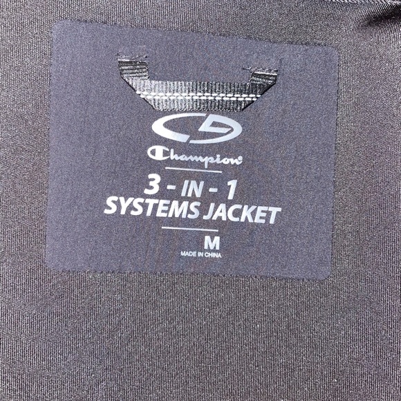 Champion 3-in-1 System Jacket Size Medium - Picture 7 of 7